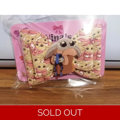 Star Wars Grogu Single Hair Bow